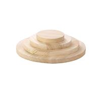 Tablas de Madera para Pintar Mesa redonda de madera maciza 1cm grosor, 10 Uds., Material for modelo construcción, artesanía DIY for pintar(12cm)