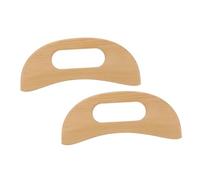Tablas de Raspado Luna 2 Piezas de Madera, Masajeadores Compactos