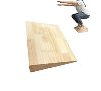 Tablas inclinadas de Ejercicio - Equipo de Entrenamiento Portátil de Madera | tabla para estiramiento y ejercicios | para el Entrenamiento de Pies, Piernas, Tobillos, Rodillas, Pilates, Danza, Yoga, E