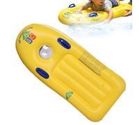 Tablas Inflables Para El Cuerpo - Tabla Flotante De Surf Para Niños De 45,28x20,87x5,12 Pulgadas, Juguetes De Natación Para Piscina De Surf De PVC | Con Asas, Para Niños, Niñas, Playa, Jardín, Tomar E