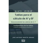 Tablas para el cálculo de A2, B2. Desconociendo los valores de X, Y: 1 (ECU)