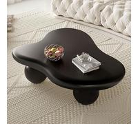 Table Basse Moderne Nuage, Table d'appoint pour Salon, Montage facile, Table Basse Moderne, Table de Salon, idéale pour le Salon ou le Bureau à Domicile. (Noir)