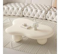 Table Basse Moderne Nuage, Table d'appoint pour Salon, Montage facile, Table Basse Moderne, Table de Salon, idéale pour le Salon ou le Bureau à Domicile. (Avril)