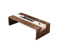 Table Basse pliante japonaise, Grande Taille, Table Basse japonaise légère, Style Moderne en Bois, facile à Monter, idéale pour la Chambre, la Cuisine ou le thé. Peu encombrante.