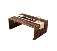 Table Basse pliante japonaise, Grande Taille, Table Basse japonaise légère, Style Moderne en Bois, facile à Monter, idéale pour la Chambre, la Cuisine ou le thé. Peu encombrante.