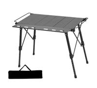 Table Camping Extérieur - Table De Camping Pliante - Meuble Léger Pliant pour Pique-Nique, Plage, Jardin, Voyage, Activités Extérieures et Camping-Car