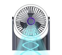 Table Cooler Hangable Blower For Whole Room, 180 Degree Rotation For Home | Desktop Fan USB,Adjustable Quiet Air Circulator - Clooer Quiet Hangable For Women Men