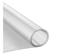 Table Cover Protector - Waterproof & Scratch-Resistant Desk Mat 0.7mm Thick, PVC Table Cover Protector For Office Desk/Dining Room Tables/Workbench/Coffee Tables