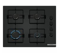 Table de cuisson a gaz - bosch série 2 - 4 foyers - 52 x 59 x 5,4 cm