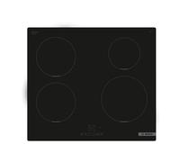 Bosch PUE611BB5H, Serie 4, Placa de inducción, 4 fuegos, Negro