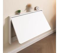 Table de mesa plegable hacia abajo mesa de lavandería, escritorio montado en la pared plegable, mesa plegada de hoja de cabello montada en la pared, ahorro de espacio, para la sala de lavandería de