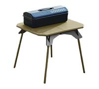 Table De Pique-nique Portable, Table De Voyage En Plein Air - Petite De Grill Pliant Portable - Bureau De Tente Bureau De Pique-nique Léger, Jambes Amovibles, Support Réglable En Hauteur Pour La