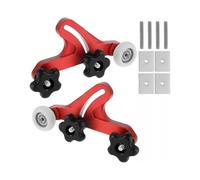 Table Feather Loc Boards Aluminum Alloy Table Pressing Feeder Guider Adjustable Stock Guide Roller Woodworking Pushing Tool Guide Table Saw Accessorie