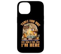 Table for one make it two I'm here Carcasa para iPhone 14