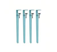 Table Leg Supports Designed DIY Consoles Non Perforated Design Protect Tabletop Include Floor Protector Suitable Coffee Table Workbenches(71cm/Sky Blue)