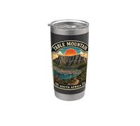 Table Mountain South Africa Vintage Luna de miel en Ciudad del Cabo Vaso térmico de acero inoxidable de doble pared