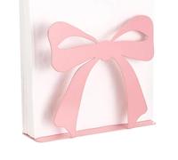 Table Napkin Dispenser - Cute Iron Bow Vintage Decor, 4.97x2.22x5.33inches Elegant Vintage Napkin Holder, Decorative Tissue Storage Rack for Home Kitchen, Bedroom, Bathroom, Desktop, Garden