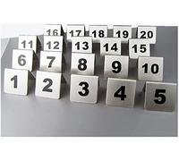 Table Numbers 1-20 Wedding Decoration, Stainless Steel Table Number Cards, Restaurant Cafe Bar Seating Tent Table Numbers, Wedding Table Numbers Stickers