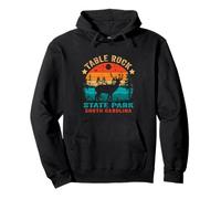 Table Rock State Park Carolina del Sur EE.UU. Retro Atardecer Sudadera con Capucha