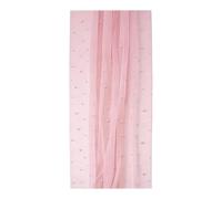 Table Runners - Spring Easter Linen Cloth, White Pearl Beaded Edge with Elegant Fabric Texture, Decorative Holiday Dining Scarf, Ideal for Kitchen Wedding Party Displays