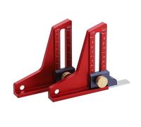 Table Saw Depth Gauge Tool - Imperial Woodworking, 5mm Height Measurement Gear, Universal Cutter Router Drill Hardware, 120g Aluminium Alloy Body | Measuring Aid For Saws & Bits