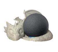 Table Smart Speaker Holder, Desk Dragon Shaped Smart Speakers Holders, 8.07x7.52x3.7 Inches 3D Printing Animal Audio Gear for Bedroom, Apartment, Bedside, Study Room, Workplace, RV, Dorm