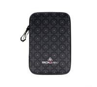 Table Tennis Bat Case EVA 2 Rackets 3 Balls | Holds 2 rackets and 3 balls, elastic strap secures gear, zippered pocket for accessories, school gym use