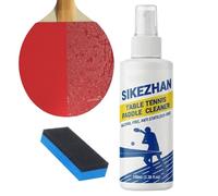Table Tennis Cleaner, Racket Care Spray, 100ml Stain Remover, Paddle Solution, Spin Control Enhancer, Dust Protection Liquid, Sports Equipment Maintenance for Optimal Spin Control