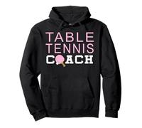 Table Tennis Coach Ping Pong Tenis de Mesa Sudadera con Capucha