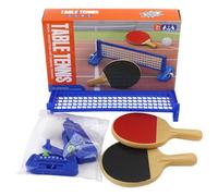 Table Tennis Game Set, Interactive Toy, Educational Board Game, Compact Play Kit, for Indoor Fun, Travel, School, Office, Party, Birthday, Teens, Family Entertainment