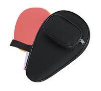 Table Tennis Paddle Cover - 11.81x7.48 inches Racket Storage Bag, Portable Multipurpose Protective Case Organizer With Ball Compartment | Travel Friendly Holder Accessory Solution Suitable Training Pr