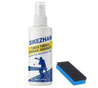 Table Tennis Paddle Spray - 100 ml Dust Removal Solution | Rubber Cleaning Kit For Eliminate Dirt Optimal Spin Control Men Women Gym Sports Maintenance, Pong Racket Bat Grip Restorer