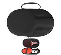 Table Tennis Racket Bag - Protective Paddle Storage Cover, Rigid Exterior Equipment Holder, Premium Cushion Lined Organizer, Portable Athletic Carrying Case | Compact Sports Travel Pouch For Players,