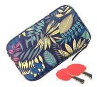 Table Tennis Racket Case - Portable Protective Pong Paddle Cover with Zippered Storage | Outdoor Sports Carry Bag, Racket Organizer for Table Tennis Paddle, Training Club, Travel, Home, Gym Use
