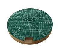 Table Tennis Rubber Cutting Board | Flat Non Slip Rotating DIY Tool | Tables Tenniss Cutting Plate | Pong Paddle Sheet Trimming Turntable Mat Base for Professionals Enthusiasts
