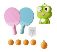Table Tennis Trainer - Adjustable Door Pong Game for Indoor Exercise, Workout Training with Hangable Design, Equipment for Adults, Children and Outdoor Play, 5.31x7.87 Inches