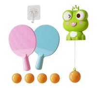 Table Tennis Trainer, Hangable Door Pong Game with Racket Balls, 5.31x7.87