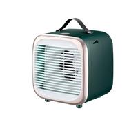 Table Top Cooling Fan, Portable Small Airflow Device, Strong Wind Output, Stylish Compact Design, Quiet Energy-Saving Performance, for Bedroom Dorm Car Home Outdoor Use, 6.3x5.51x6.5 Inches