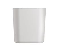 Table Top Trash Can - Modern Storage Garbage Bin | Mini Trash Can With Lid | PP Top 12.5x12x11.5cm 123g Compact Waste Organizer for Home Bathroom Bedroom Study Kitchen Counter Apartment Office Re