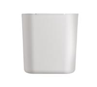 Table Top Trash Can - Modern Storage Garbage Bin | Mini Trash Can With Lid | PP Top 12.5x12x11.5cm 123g Compact Waste Organizer For Home Bathroom Bedroom Study Kitchen Counter Apartment Office Re