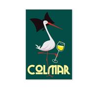 Tableau Cigogne de Colmar