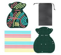 Tableau D'activités Pour Tout-petits - Tableau Sensoriel En Silicone, Planche Motricité Fine, Jouet Éducatif | Planche De Voyage, Apprentissage Précoce, Développement Tactile Et Moteur