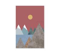 Tableau Soleil couchant