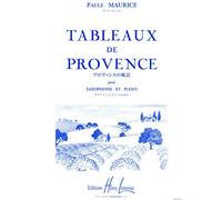 Tableaux de provence --- saxophone alto et piano