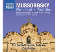 Modest Mussorgsky – Tableaux d'une exposition; Chants et danses de la mort; La nursery – CD