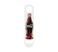 Tablecraft CC411 Coca-Cola - Abrebotellas plano, carbono, rojo