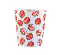 Tablecraft Coca-Cola Snack Cups "Bottle Cap" 9 onzas, paquete de 4
