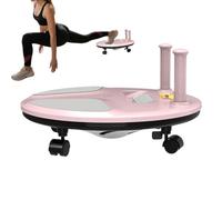 Tablero abdominal de entrenamiento básico, equipo de rodillo de ejercicio de fuerza, entrenador de fitness de rueda abdominal con material de calidad, cola larga para hombres, adultos jóvenes, atleta