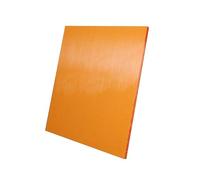 Tablero aislado de placa de baquelita eléctrica de color rojo anaranjado, for mecanizado CNC Piezas de resistencia a altas temperaturas de hoja de resina fenólica de aislamiento(100x150x3mm (2pcs))
