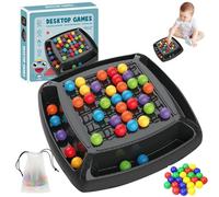 Tablero Ajedrez Intelectual Bola Arco Iris, Tablero De Ajedrez De Eliminación De Bolas, Rainbow Puzzle Chess, Ttablero De Ajedrez De Inteligencia para Niños Adultos (Moderno, 48)